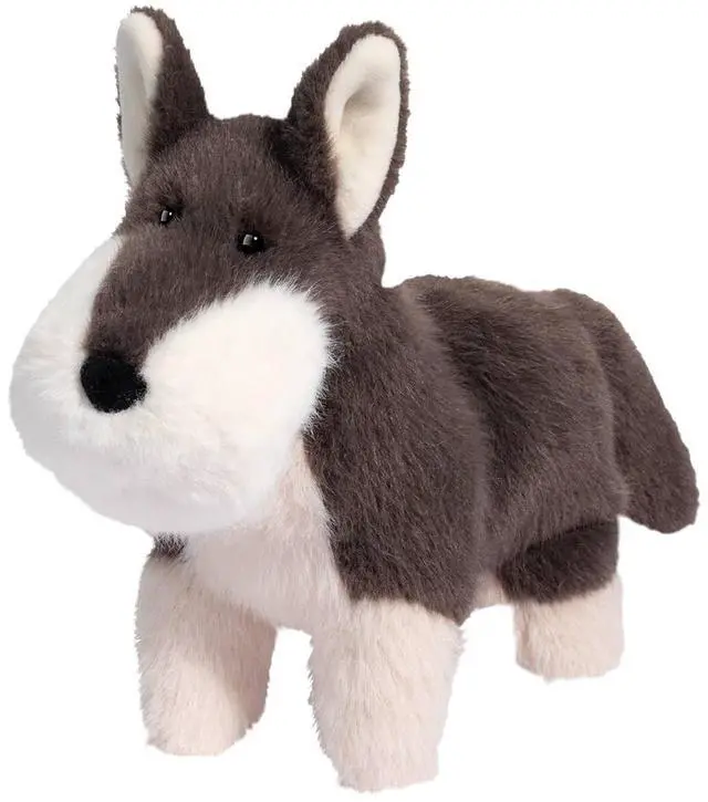 Main image of Douglas Toys Wayne Wolf Muzzle Plush Stuffed Animal Toy, 7" long