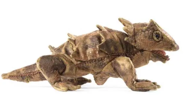 Alt view image 2 of 4 - Folkmanis Horned Lizard Hand Puppet