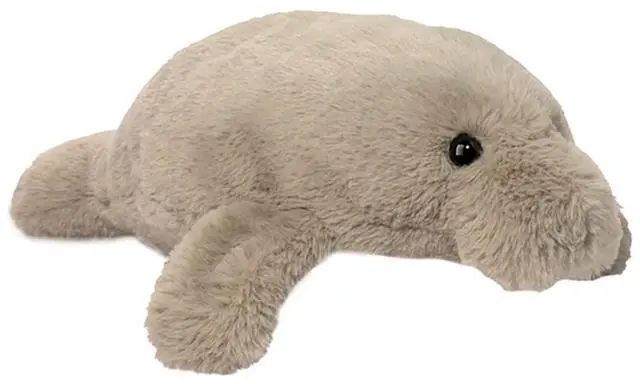 Main image of Douglas Toys Potato Manatee Plush Stuffed Animal Toy, 14"