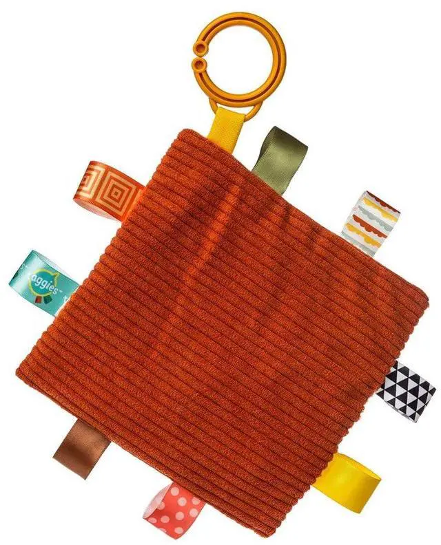 Alt view image 2 of 2 - Taggies Crinkle Me Toy with Paper & Squeaker with Sensory Tags, 6 x 6", Rooster