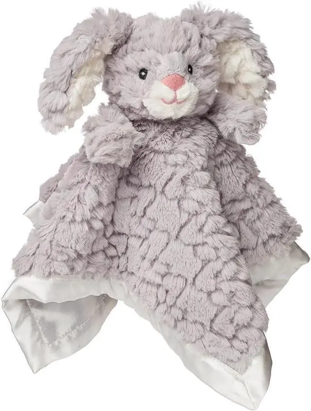 Alt view image 2 of 3 - Mary Meyer Putty Nursery Stuffed Animal Security Blanket, Grey Shadow Bunny, 13"