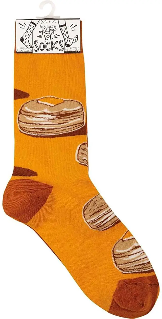 Alt view image 2 of 2 - Primitives by Kathy 113067 Biscuits and Gravy Socks