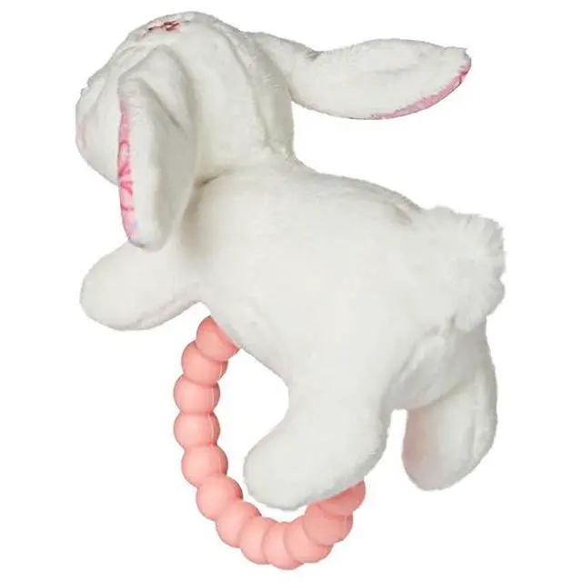 Alt view image 3 of 4 - Mary Meyer Soft Baby Rattle with Soothing Teether Ring, 6-Inches, Bella Bunny