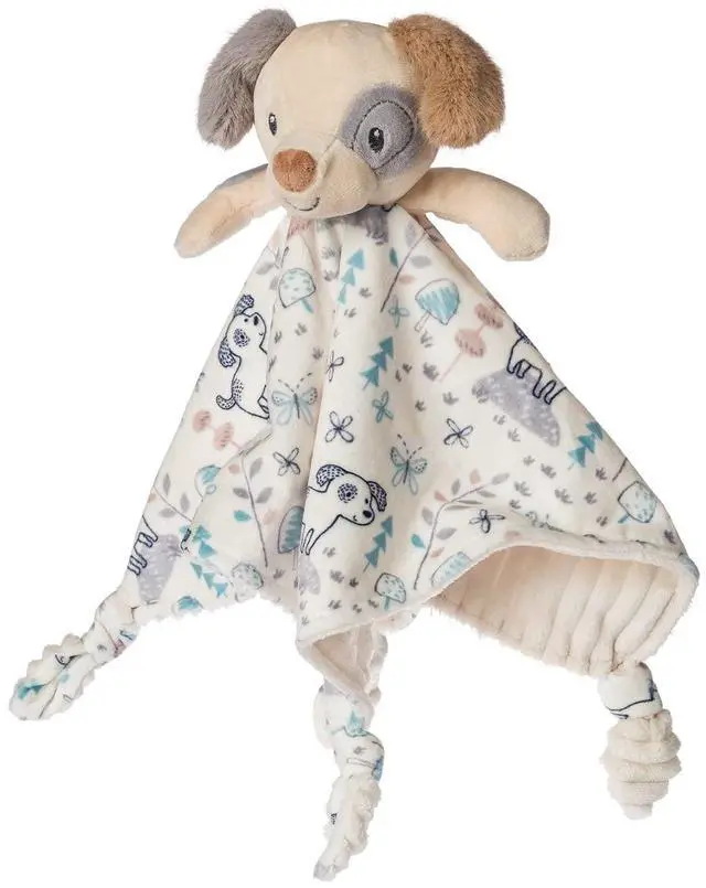 Main image of Mary Meyer Stuffed Animal Lovey Security Blanket, 13 x 13-Inches, Sparky Puppy