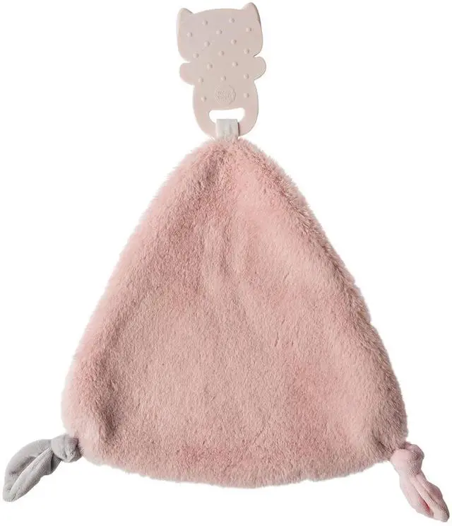 Alt view image 2 of 2 - Mary Meyer Chewy Crew Soothing Baby Teether Lovey, 10-Inches, Kitty