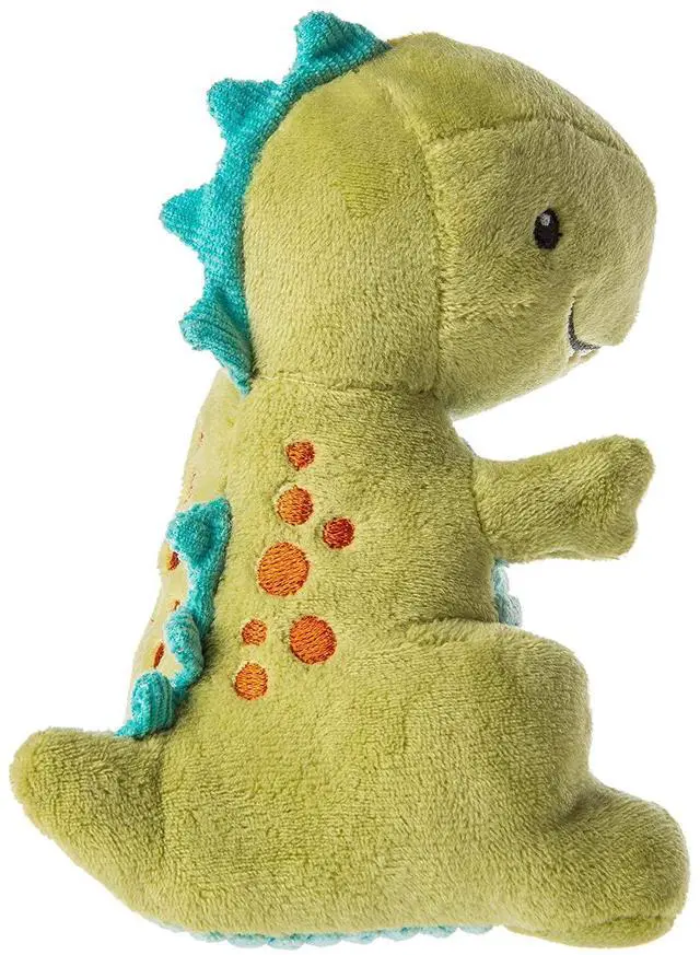 Alt view image 2 of 2 - Mary Meyer Pebblesaurus Soft Toy Baby Rattle, 5-Inches, Green Dino