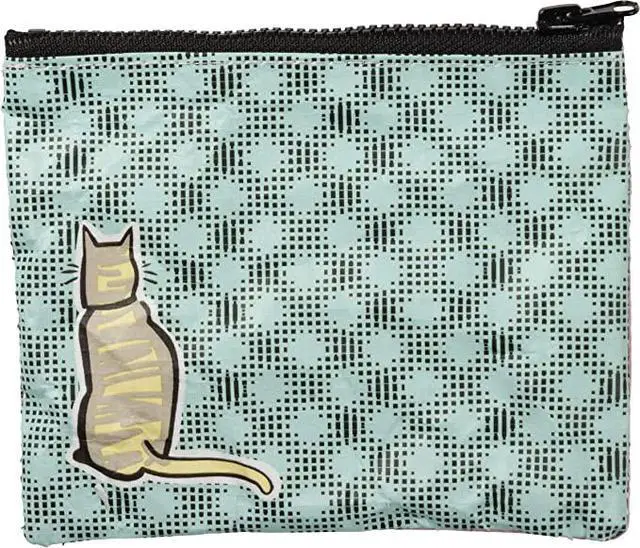 Alt view image 3 of 3 - Primitives by Kathy Women's Zipper Wallet Coin Purse Stay Home Cat Mom