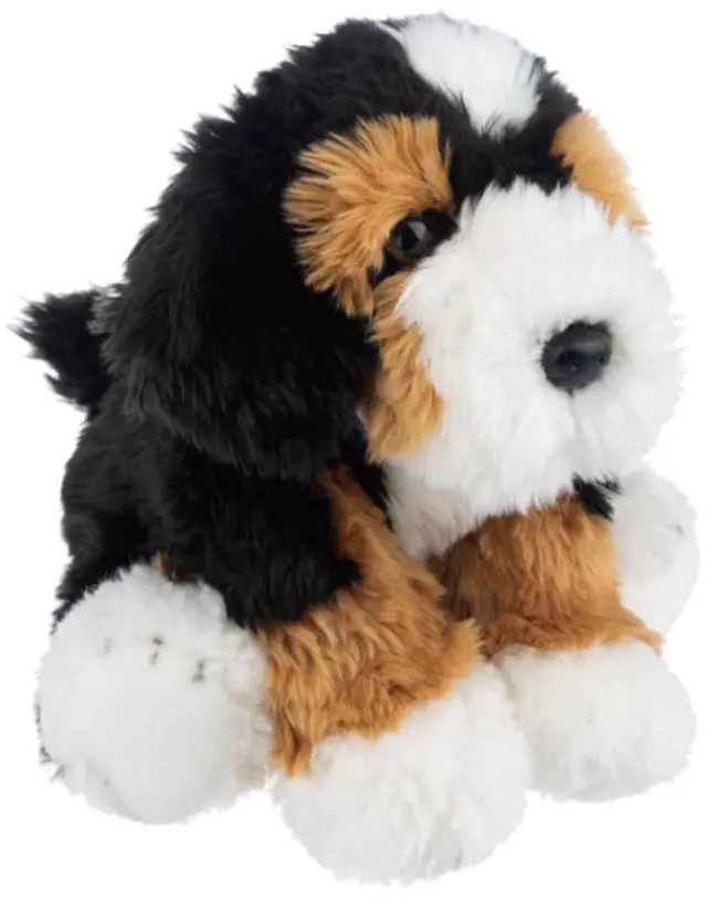 Alt view image 2 of 3 - Ganz Heritage Collection Bernedoodle Plush Stuffed Animal Toy, 12"