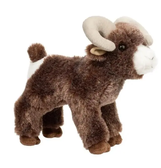 Alt view image 4 of 4 - Douglas Toys Teton Bighorn Sheep Plush Stuffed Animal, 8"