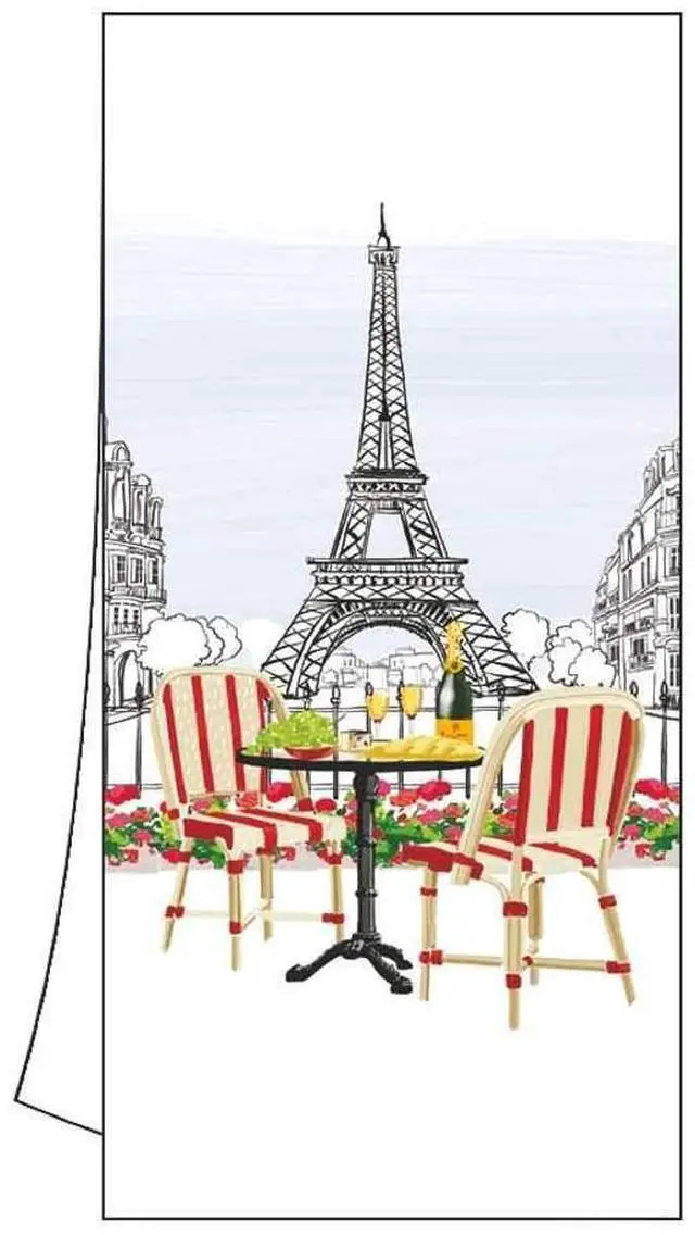 Main image of PaperProducts Design, Towel Kitchen Bistro de Paris, 1 Count