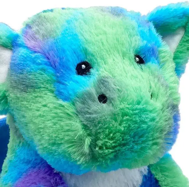 Alt view image 2 of 3 - Warmies® Microwavable French Lavender Scented Plush Baby Tie Dye Dragon