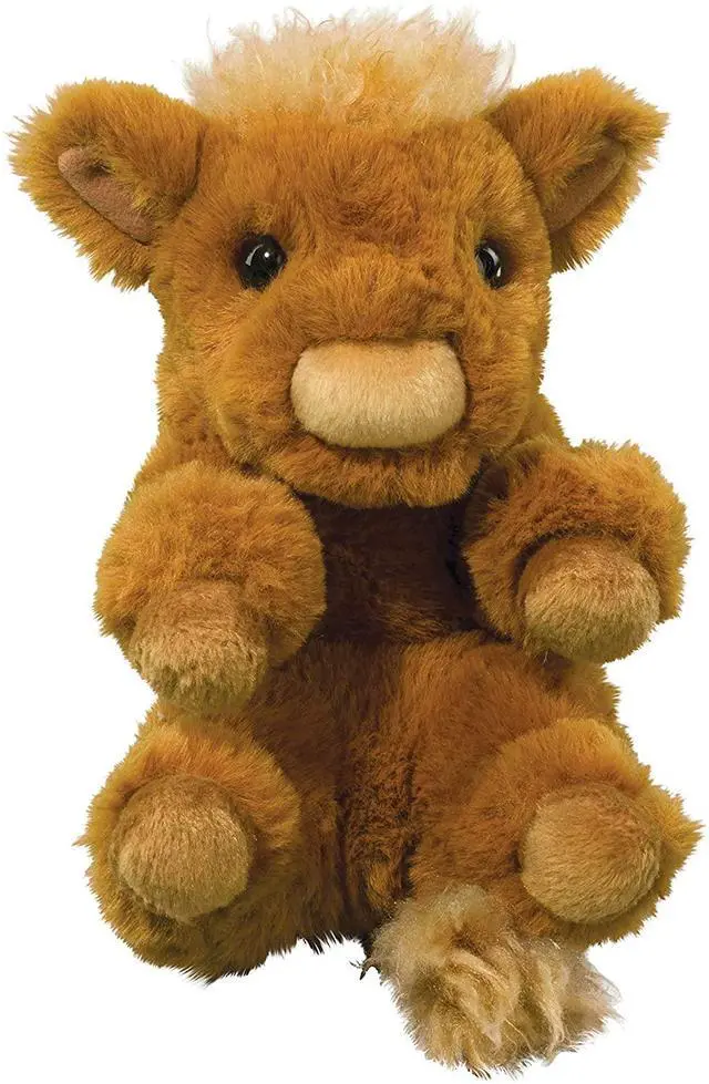 Main image of Douglas Highland Cow Lil' Baby Plush Stuffed Animal, 7"