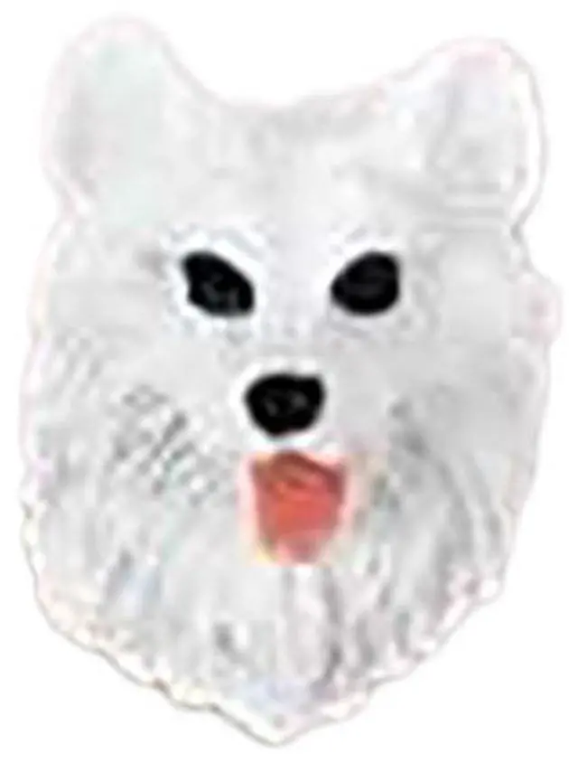 Main image of Conversation Concepts Samoyed Post Earrings