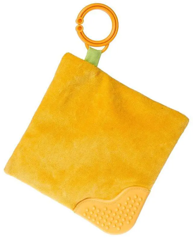 Alt view image 2 of 2 - Mary Meyer Sweet Soothie Crinkle Teether Toy and Squeaker, 6 x 6" Taco Bout Cute