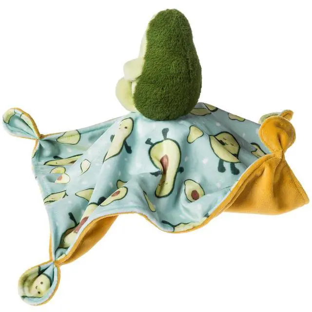 Alt view image 2 of 2 - Mary Meyer Soothie Security Blanket, 10 x 10-inches, Avocado