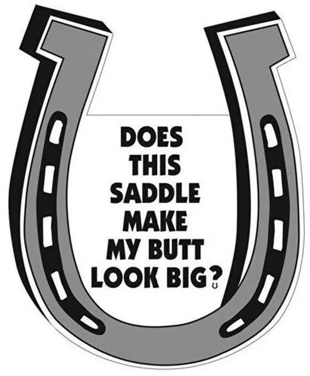 Main image of Does This Saddle Make My Butt Look Big? Magnet
