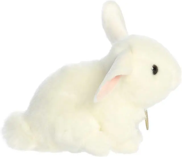 Alt view image 3 of 4 - Aurora® Adorable Miyoni® Tots Playful Baby Bunny Stuffed Animal- White 8 Inches