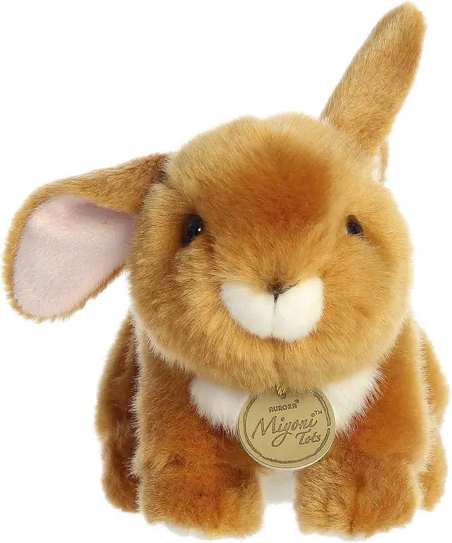 Alt view image 2 of 4 - Aurora® Adorable Miyoni® Tots Playful Baby Bunny Stuffed Animal- Ginger 8 Inches