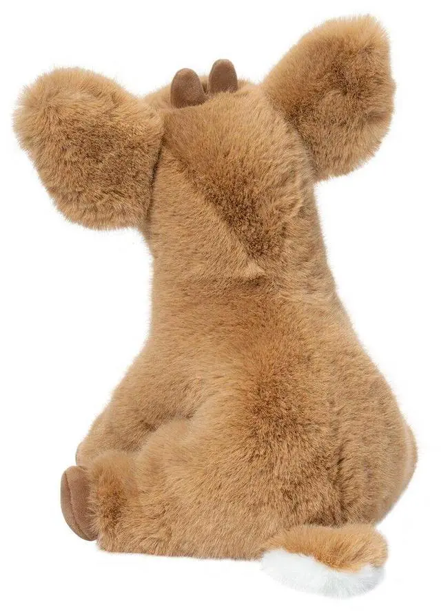 Alt view image 4 of 4 - Douglas Toys Super Fernie Soft Fawn Plush Stuffed Animal, 12" sitting