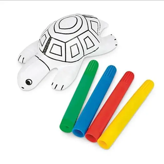 Alt view image 2 of 3 - Ganz Plush - Mini Coloring Kit - TURTLE (6 inch)
