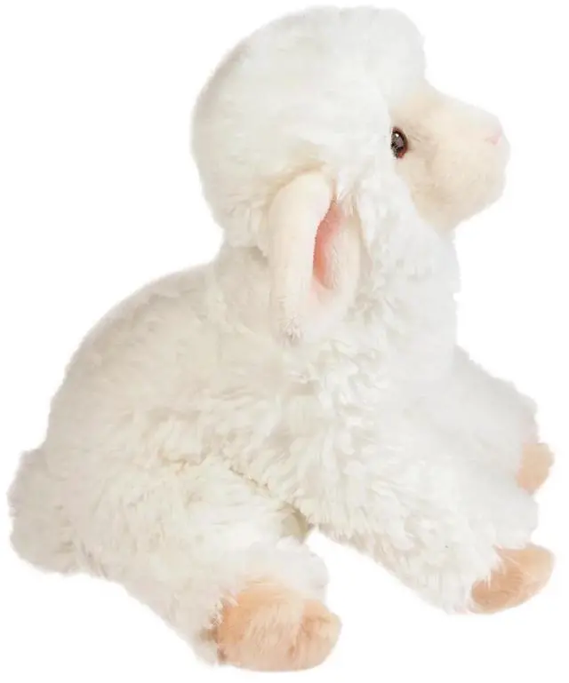 Alt view image 2 of 4 - Douglas Dollie Soft Lamb Plush Stuffed Animal, 9.5" sitting