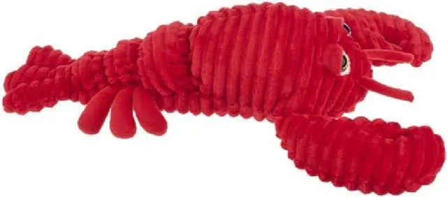 Alt view image 3 of 3 - Ganz Ribbles Red Lobster Corduroy Plush Stuffed Animal Toy, 13"