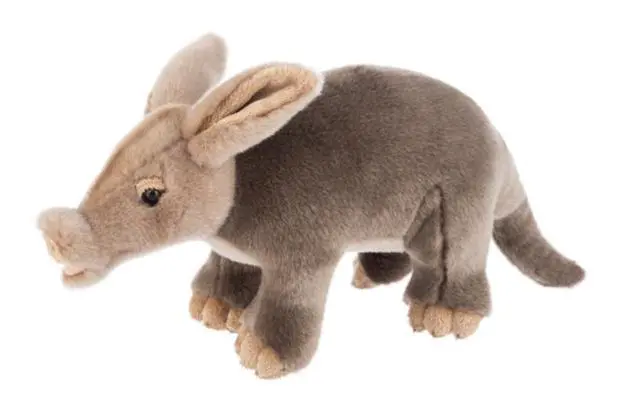 Alt view image 2 of 3 - Ganz Heritage Collection Tan Aardvark Plush Stuffed Animal Toy, 12"