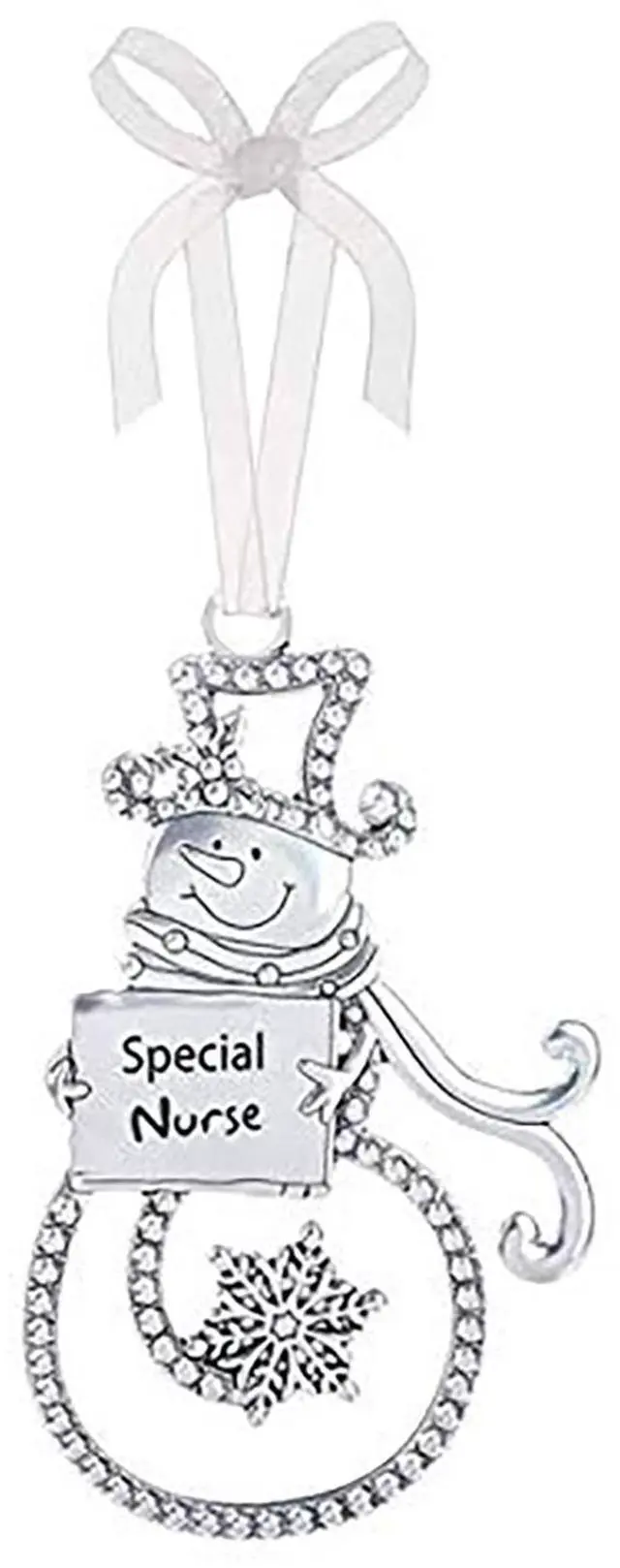 Main image of Ganz Ornament - Special Nurse - Silver