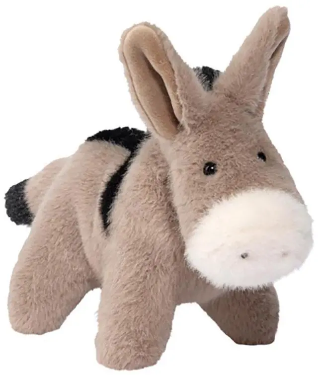 Main image of Douglas Toys Donna Donkey Muzzle Plush Stuffed Animal Toy, 7" long