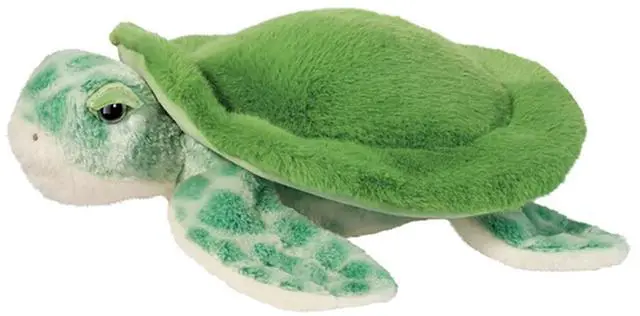 Main image of Douglas Toys Drift Sea Turtle Plush Stuffed Animal Toy, 11"