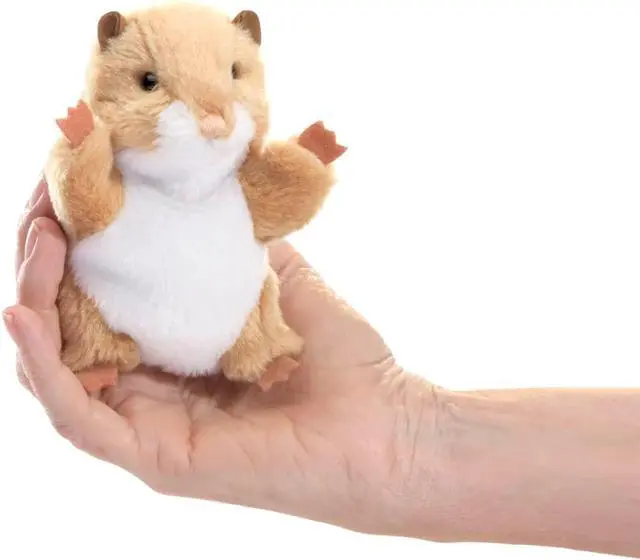 Main image of Folkmanis Mini Hamster Finger Puppet
