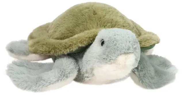 Alt view image 3 of 3 - Douglas Sheldon DLux Sea Turtle Plush Stuffed Animal, 17" long