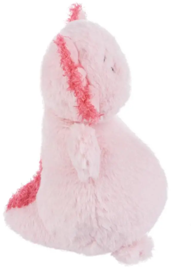 Alt view image 3 of 4 - Baby Ganz Bubbles Axolotl Plush Stuffed Animal Toy, 8" tall