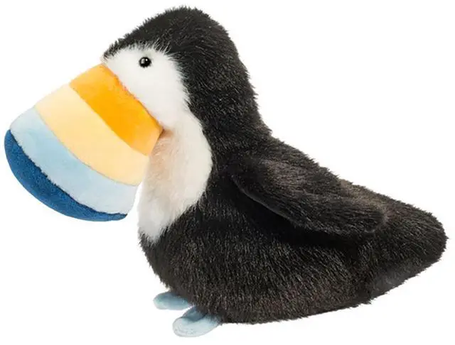 Main image of Douglas Toys Todd Toucan Muzzle Plush Stuffed Animal Toy, 7" long