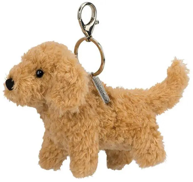 Main image of Douglas Toys Plush Stuffed Animal Backpack, Purse, Bag Charm, Doodle Dog, 5"