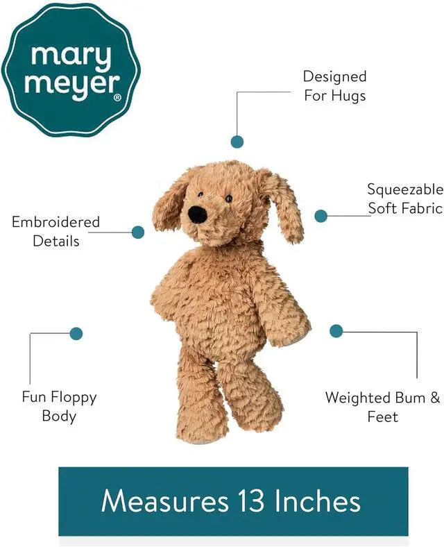 Alt view image 4 of 4 - Mary Meyer Marshmallow Zoo Stuffed Animal Soft Toy, 13-Inches, Max Puppy