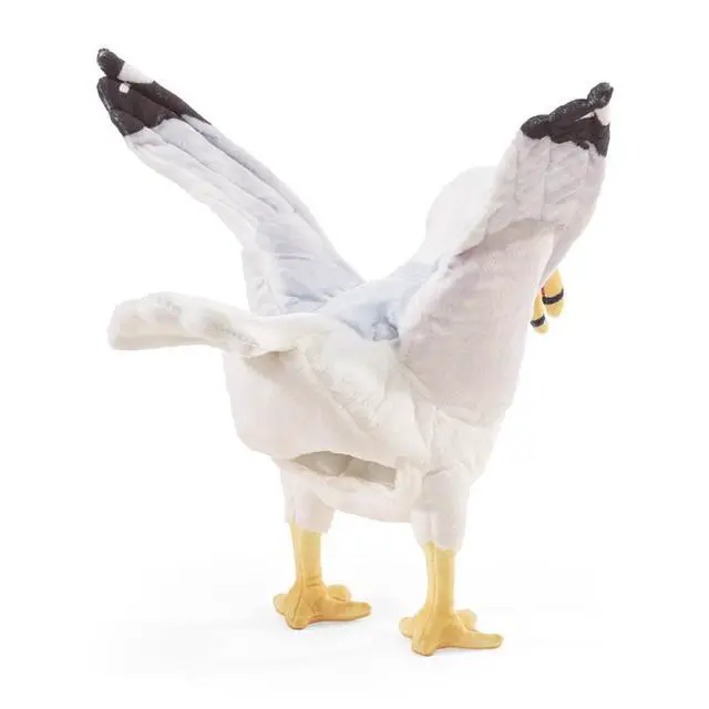 Alt view image 3 of 4 - Folkmanis Gull Hand Puppet