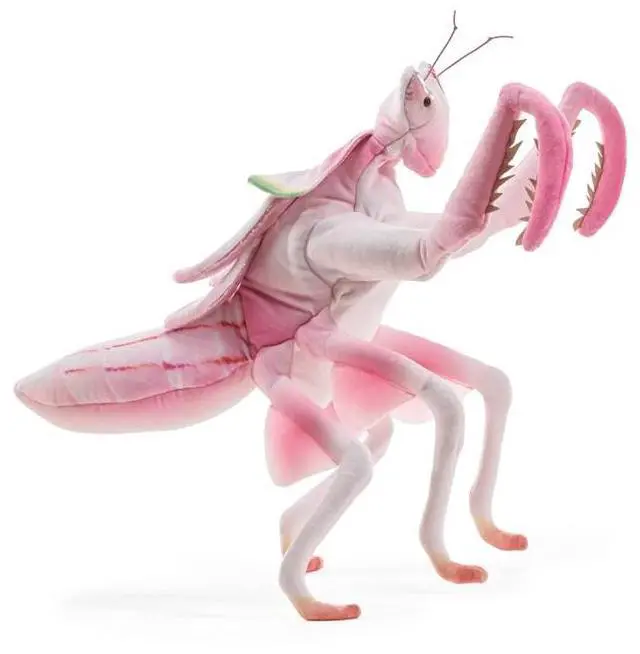 Alt view image 2 of 4 - Folkmanis Orchid Mantis Hand Puppet