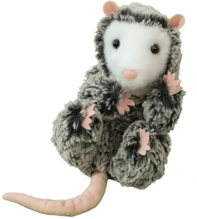 Main image of Douglas Possum Lil' Baby Handful Plush Stuffed Animal, 6"