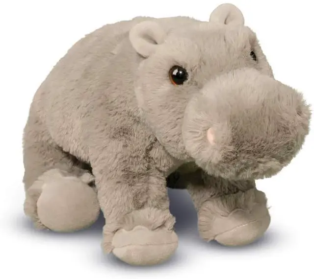 Main image of Douglas Hollie Hippo Softie Plush Stuffed Animal, 11"