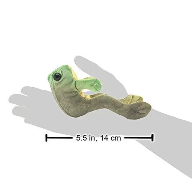 Alt view image 4 of 4 - Folkmanis Mini Sitting Frog Finger Puppet