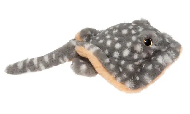 Alt view image 3 of 4 - Douglas Stella Stingray Plush Stuffed Animal, 14" long with tail