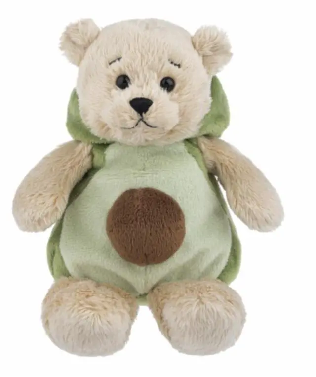 Alt view image 2 of 3 - Ganz Wee Bears Avocado Costume Plush Stuffed Animal Toy, 7"