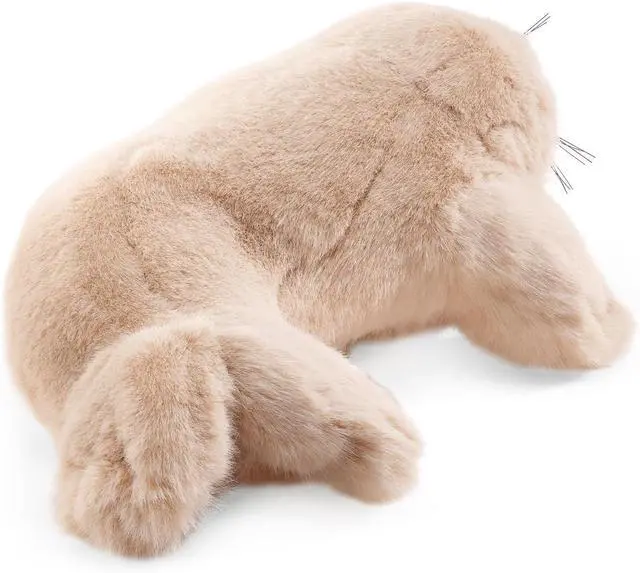 Alt view image 3 of 4 - Folkmanis Harp Seal Pup Hand Puppet