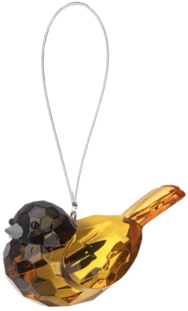 Main image of Ganz Crystal Expressions Acrylic Oriole Bird Ornament 1 1/2" x 3 1/4" x 1 1/2"