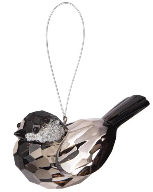 Main image of Ganz Crystal Expressions Acrylic Chickadee Bird Ornament, 3 1/4 inches