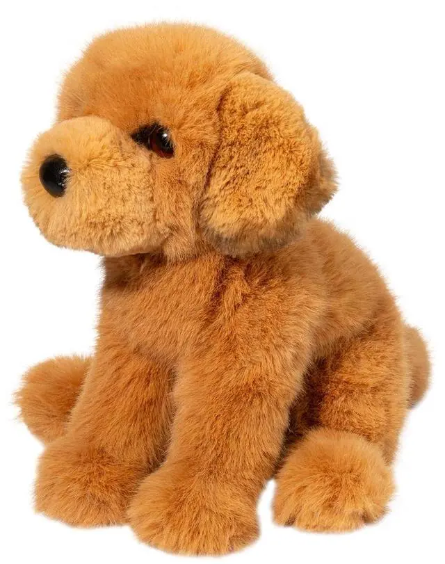 Alt view image 2 of 4 - Douglas Toys August Golden Retriever Plush Stuffed Animal Toy, 9" sitting