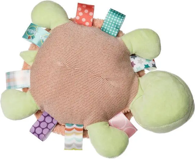 Alt view image 3 of 4 - Mary Meyer Taggies Stuffed Animal Soft Toy with Tags, 9", Tippy Turtle