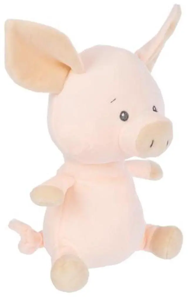 Alt view image 3 of 3 - Baby Ganz Cuddle-Me Pig with Rattle Plush Stuffed Animal Toy, 9"