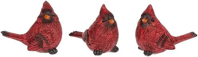 Main image of Ganz Cardinal Figurines, Polyresin, 1.50 x 3 x 2.75", Pack of 3